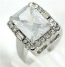 Bague Diamant strass