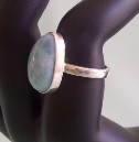 Bague Argent et Larimar