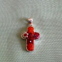 Pendentif Croix Murano